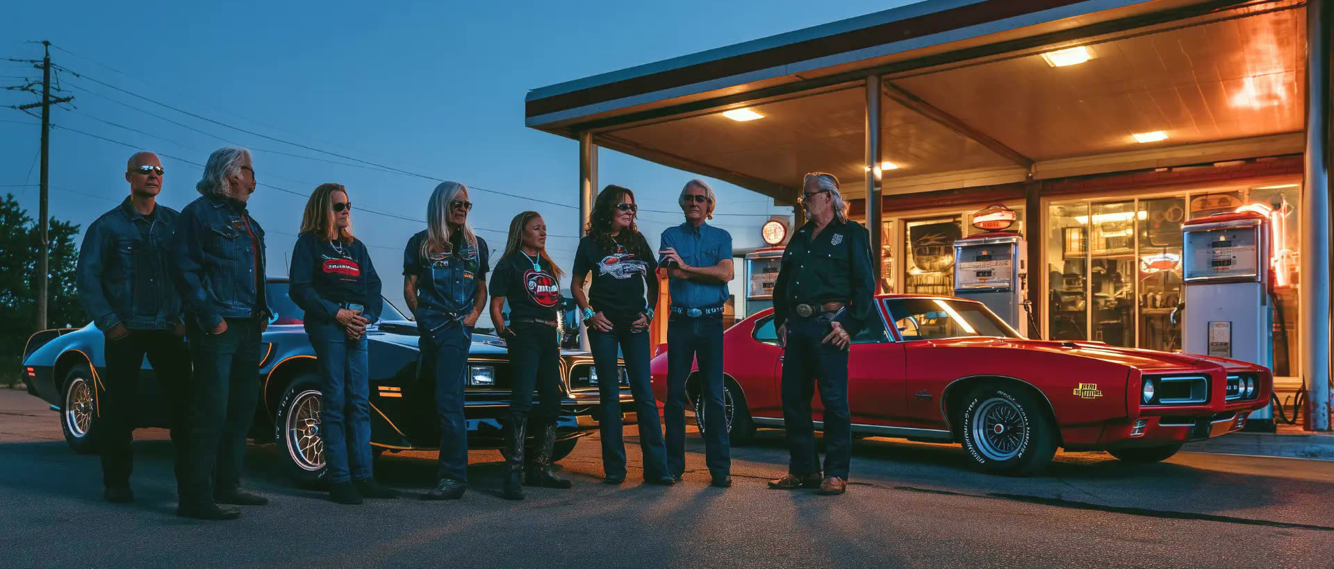 Pontiac Phantoms crew